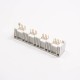 RJ45 Multiport Coupler 8p8c Right Angled Plastic PCB Mount RJ45 Multiport Coupler 8p8c Right Angled Plastic PCB Mount
