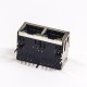 RJ45 Multiport Jack with EMI and leds 1×2 Right Angled 8p8c RJ45 Multiport Jack with EMI and leds 1×2 Right Angled 8p8c