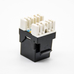 RJ45 Network Connectors Straight CAT6 UTP Network Module Keystone Jack