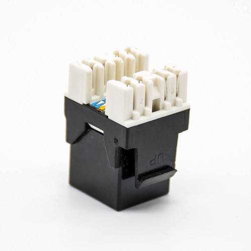 RJ45 Network Connectors Straight CAT6 UTP Network Module Keystone Jack RJ45 Network Connectors Straight CAT6 UTP Network Module Keystone Jack