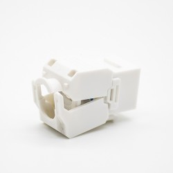RJ45 Network Interface Unshielded Single Port CAT6A Straight 8 Pin RJ45 Jack