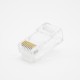RJ45 Plug Cable Male Straight Unshielded 8 Pin Plug For CAT5 Cat5E Cat6 Cat7 Cat8 RJ45 Plug Cable Male Straight Unshielded 8 Pin Plug For CAT5 Cat5E Cat6 Cat7 Cat8
