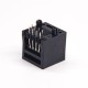 RJ45 Right Angle Coupler Single Port 180 Degree Ethernet Network Connector RJ45 Right Angle Coupler Single Port 180 Degree Ethernet Network Connector