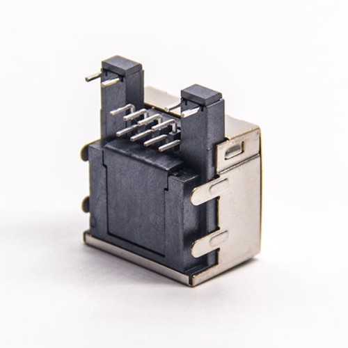 RJ45 Right Angle Shielded Jack 8P8C Through Hole for PCB Mount with LED 20pcs RJ45 Right Angle Shielded Jack 8P8C Through Hole for PCB Mount with LED 20pcs