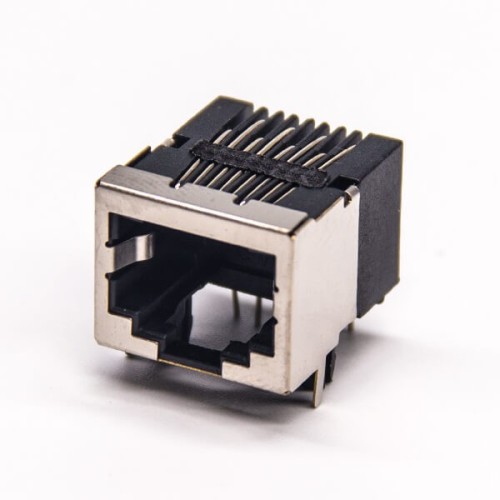 RJ45 Shielded Coupler 8P8C RJ45 Through Hole PCB Mount Modular Connector RJ45 Shielded Coupler 8P8C RJ45 Through Hole PCB Mount Modular Connector