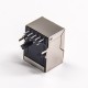 RJ45 Single Port Female Connector 8p8c Shieled Through Hole RJ45 Single Port Female Connector 8p8c Shieled Through Hole