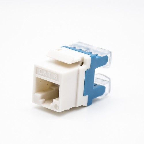 RJ45 Socket Cat6 Keystone Jack Dual IDC Type 180 Degree Unshielded 8 Pin Jack RJ45 Socket Cat6 Keystone Jack Dual IDC Type 180 Degree Unshielded 8 Pin Jack