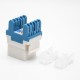 RJ45 Socket Cat6 Keystone Jack Dual IDC Type 180 Degree Unshielded 8 Pin Jack RJ45 Socket Cat6 Keystone Jack Dual IDC Type 180 Degree Unshielded 8 Pin Jack