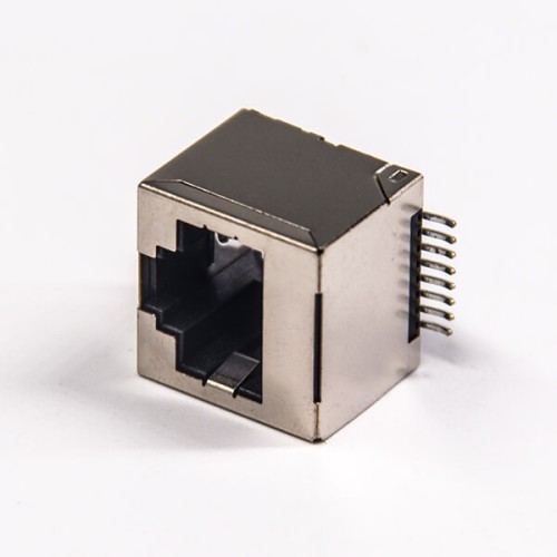 RJ45 Straight Connector 8P8C 180 Degree SMT Type PCB Mount without LED RJ45 Straight Connector 8P8C 180 Degree SMT Type PCB Mount without LED