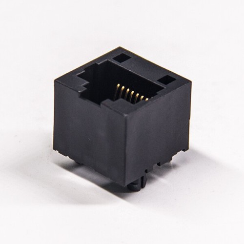 RJ45 Straight Coupler Single Port 8P8C Plastic Unshielded Connector without LED RJ45 Straight Coupler Single Port 8P8C Plastic Unshielded Connector without LED