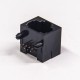RJ45 Straight Coupler Single Port 8P8C Plastic Unshielded Connector without LED RJ45 Straight Coupler Single Port 8P8C Plastic Unshielded Connector without LED