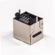 RJ45 Straight Network Connector Through Hole PCB Mount Shielded Jack RJ45 Straight Network Connector Through Hole PCB Mount Shielded Jack
