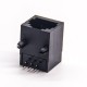 RJ45 to Ethernet Black Plastic Unshielded Socket 90 Degree DIP Type PCB Mount RJ45 to Ethernet Black Plastic Unshielded Socket 90 Degree DIP Type PCB Mount