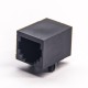 RJ45 to Ethernet Black Plastic Unshielded Socket 90 Degree DIP Type PCB Mount RJ45 to Ethernet Black Plastic Unshielded Socket 90 Degree DIP Type PCB Mount