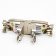 RJ45 Toolless Connector Shielded CAT6A RJ45 Butt Joint Plug RJ45 Toolless Connector Shielded CAT6A RJ45 Butt Joint Plug