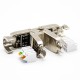 RJ45 Toolless Connector Shielded CAT6A RJ45 Butt Joint Plug RJ45 Toolless Connector Shielded CAT6A RJ45 Butt Joint Plug