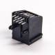 RJ45 Unshielded Black Plastic Shell 90 Degree Socket Through Hole without LED RJ45 Unshielded Black Plastic Shell 90 Degree Socket Through Hole without LED