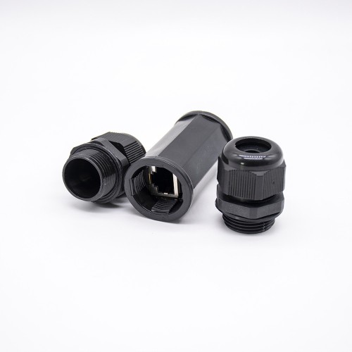 RJ45 Waterproof 8Pin Connector Ethernet LAN IP68 Electric Cable Socket RJ45 Waterproof 8Pin Connector Ethernet LAN IP68 Electric Cable Socket