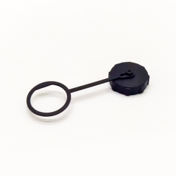 RJ45 Waterproof Connector Cap Cover Rubber Dust Cover for RJ45 Female 13/16''-28UNS