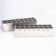 Shielded RJ45 Connector Jack 2x8 16-Port for Gigabit PoE+ With LEDs Shielded RJ45 Connector Jack 2x8 16-Port for Gigabit PoE+ With LEDs