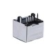 Shielded RJ45 Connectors Gigabit Ethernet Jack Without LED Shielded RJ45 Connectors Gigabit Ethernet Jack Without LED
