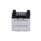 Shielded RJ45 Connectors Gigabit Ethernet Jack Without LED Shielded RJ45 Connectors Gigabit Ethernet Jack Without LED