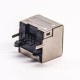 Single Port RJ45 Connector LAN Shielded Jack 8p8c Through Hole with EMI Single Port RJ45 Connector LAN Shielded Jack 8p8c Through Hole with EMI