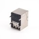 Stacked USB RJ45 Modular Jack 90 Degree without LED Through Hole 20pcs Stacked USB RJ45 Modular Jack 90 Degree without LED Through Hole 20pcs