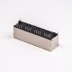 Vertical RJ45 Jack 1x4 Port 180 Degree Modular Connector Shielede Without LED Without Filtered Vertical RJ45 Jack 1x4 Port 180 Degree Modular Connector Shielede Without LED Without Filtered