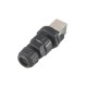 Waterproof Connector RJ45 IP68 10mm Hole 8 Core Network Female Connector with PCB Board Waterproof Connector RJ45 IP68 10mm Hole 8 Core Network Female Connector with PCB Board