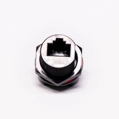 Waterproof rj45 Connector Right Angle PCB Mount Front Mount Through Hole Waterproof rj45 Connector Right Angle PCB Mount Front Mount Through Hole