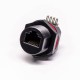 Waterproof rj45 Connector Right Angle PCB Mount Front Mount Through Hole Waterproof rj45 Connector Right Angle PCB Mount Front Mount Through Hole
