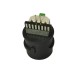 Waterproof RJ45 Tail Line Connector Flat Terminal Black with LED Light Camera Network Wire Solder Socket Waterproof RJ45 Tail Line Connector Flat Terminal Black with LED Light Camera Network Wire Solder Socket