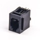 4P4C Couplereth Etherrnet Network Modular Connector Unshielded Through Hole 4P4C Couplereth Etherrnet Network Modular Connector Unshielded Through Hole