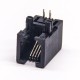 4P4C Modular Jack Unshielded RJ9 Connector Right Angled without LED 30pcs 4P4C Modular Jack Unshielded RJ9 Connector Right Angled without LED 30pcs
