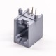 RJ9 4P4C Socket Modular Network Connector Right Angled Through Hole RJ9 4P4C Socket Modular Network Connector Right Angled Through Hole