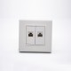 86 Network Panel 2 Hole Jack RJ45 Interface Unshield Network Module Computer Socket 86 Network Panel 2 Hole Jack RJ45 Interface Unshield Network Module Computer Socket