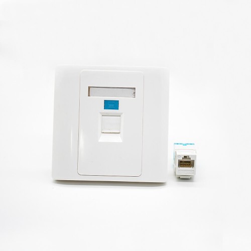 86 Network Panel 2 Hole Jack UTP RJ45 Single Port Faceplate Socket 86 Network Panel 2 Hole Jack UTP RJ45 Single Port Faceplate Socket