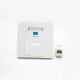 86 Network Panel 2 Hole Jack UTP RJ45 Single Port Faceplate Socket 86 Network Panel 2 Hole Jack UTP RJ45 Single Port Faceplate Socket