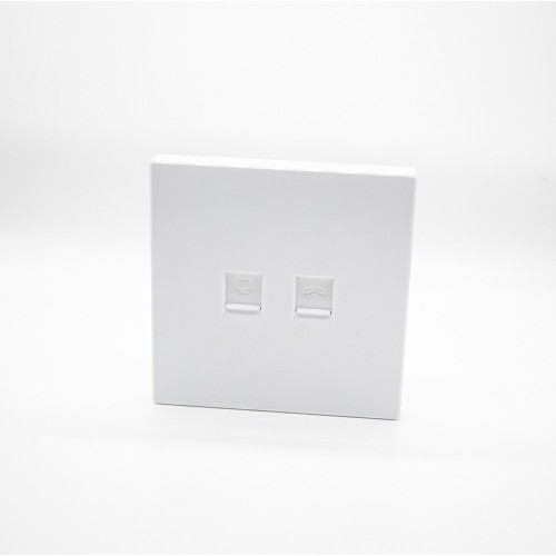 86 Network Panel 2 Hole Jack White Network Module Screw Fixing 86 Network Panel 2 Hole Jack White Network Module Screw Fixing