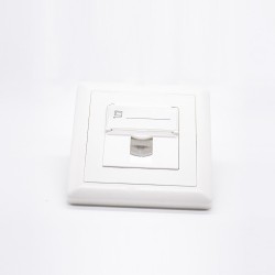 Network Interface Panel 86 Type Unshield Single Port Network Socket
