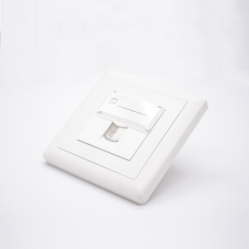 Network Interface Panel 86 Type Unshield Single Port Network Socket Network Interface Panel 86 Type Unshield Single Port Network Socket