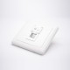 Network Interface Panel 86 Type Unshield Single Port Network Socket Network Interface Panel 86 Type Unshield Single Port Network Socket