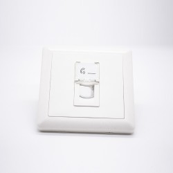 Network Interface Panel 86 Type Unshield Single Port Network Socket
