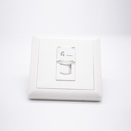 Network Interface Panel 86 Type Unshield Single Port Network Socket Network Interface Panel 86 Type Unshield Single Port Network Socket