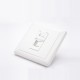 Network Interface Panel 86 Type Unshield Single Port Network Socket Network Interface Panel 86 Type Unshield Single Port Network Socket
