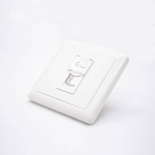 Network Interface Panel 86 Type Unshield Single Port Network Socket Network Interface Panel 86 Type Unshield Single Port Network Socket