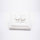 Network Panel 86*86MM Type Dual Port Unshield Network Socket Network Panel 86*86MM Type Dual Port Unshield Network Socket