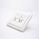 Network Panel 86*86MM Type Dual Port Unshield Network Socket Network Panel 86*86MM Type Dual Port Unshield Network Socket