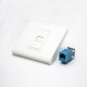 Panel Network 86*86MM Type Unshield Faceplate RJ45 Jack Single Port Panel Network 86*86MM Type Unshield Faceplate RJ45 Jack Single Port